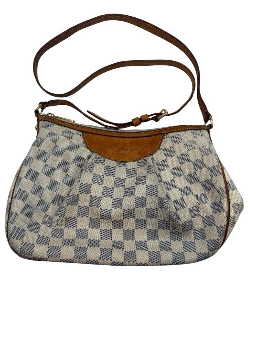 Louis Vuitton Damier Azur Siracusa PM Crossbody Bag